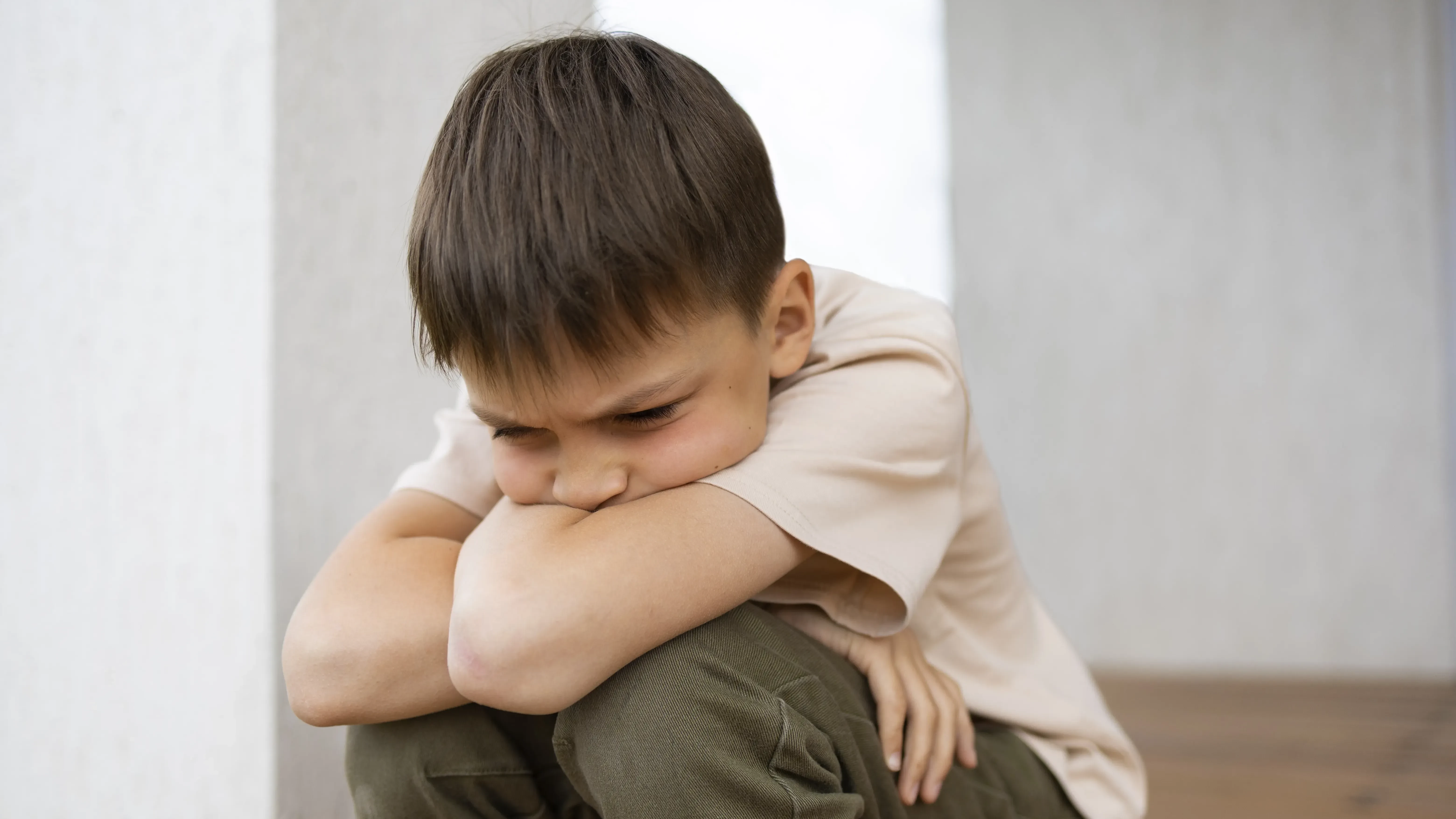 Illustration for the article: Children's mental health: causes of depression